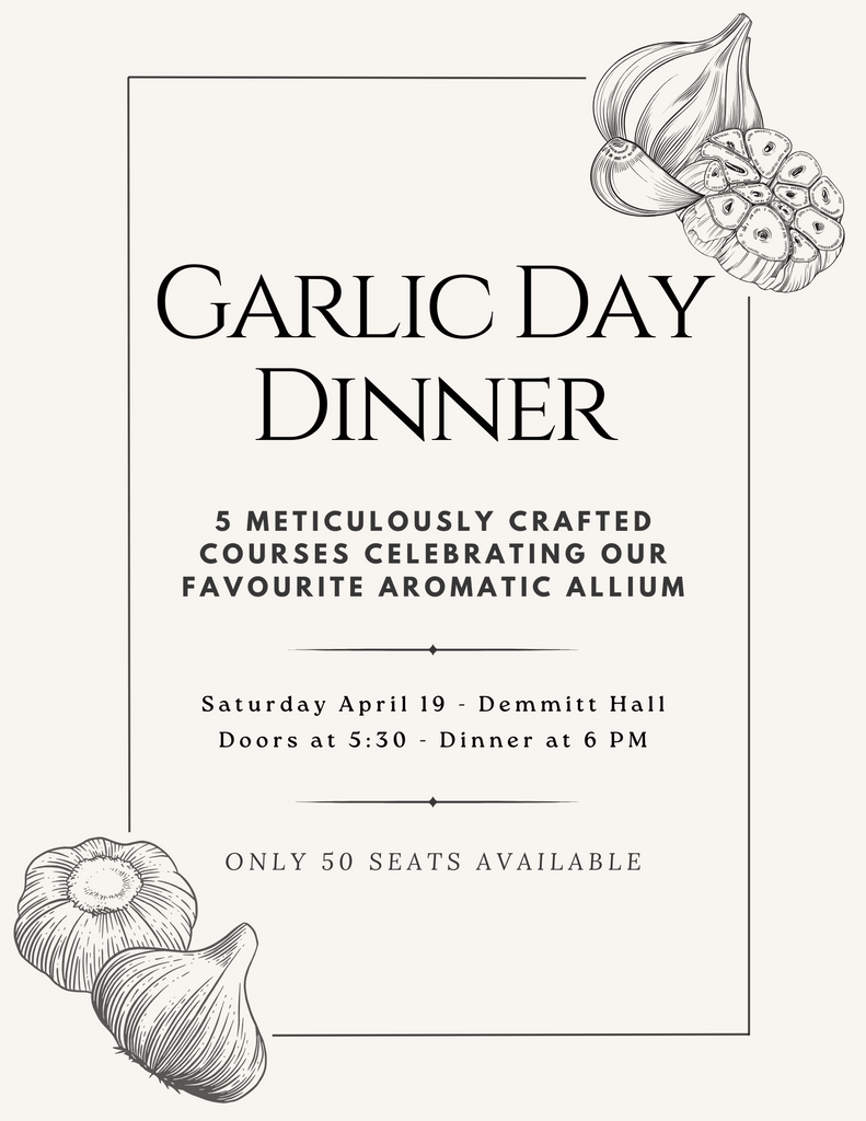National Garlic Day Dinner - April 19, 2025